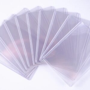 Lot Toploader x10 - Protection cartes transparents et rigides super pour bien protéger les cartes de collection rares dans le temps.